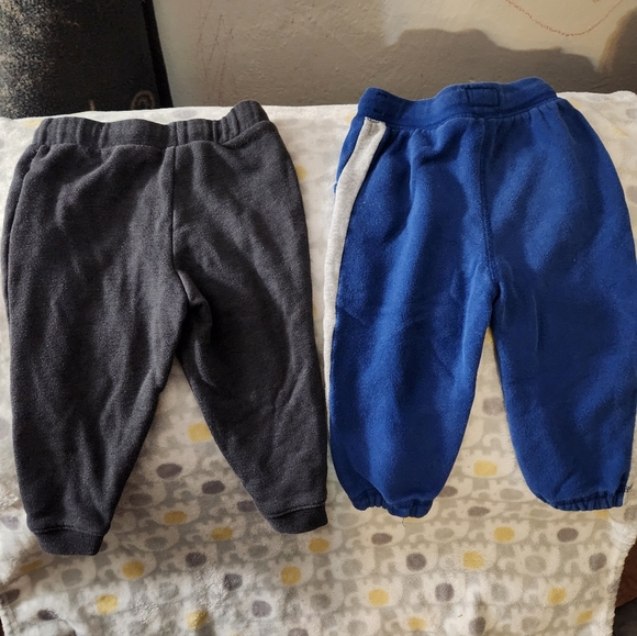OshKosh B'gosh Kids Black and Blue Joggers - Picture 3 of 3